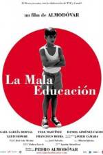 Watch La mala educación Gomovies123