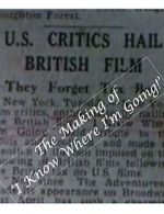 Watch I Know Where I\'m Going! Revisited Gomovies123