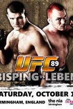 Watch UFC 89: Bisping v Leben Gomovies123