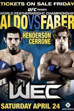Watch WEC 48 Aldo vs Faber Gomovies123