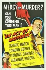 Watch An Act of Murder Gomovies123