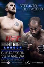 Watch UFC Fight Night 38 Gustafsson vs Manuwa Gomovies123