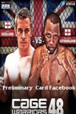 Watch Cage Warriors 48 Preliminary Card Facebook Gomovies123