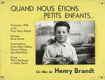 Watch Quand nous �tions petits enfants Gomovies123