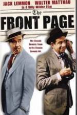 Watch The Front Page Gomovies123