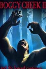 Watch The Barbaric Beast of Boggy Creek, Part II Gomovies123