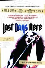 Watch Last Days Here Gomovies123